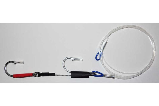 6/0 7691 Double Hook Rig & Leader