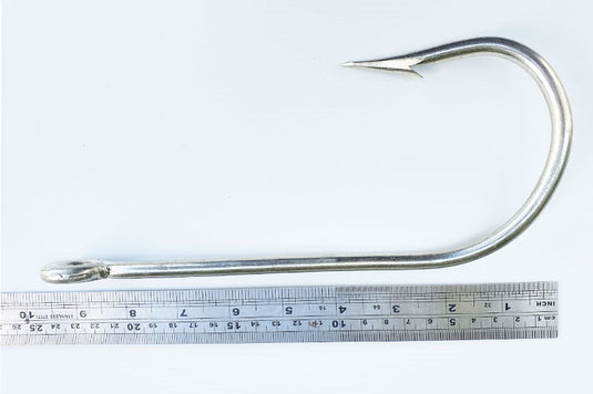 15/0 Monster Shark Hook. 25cm in length. Commercial grade