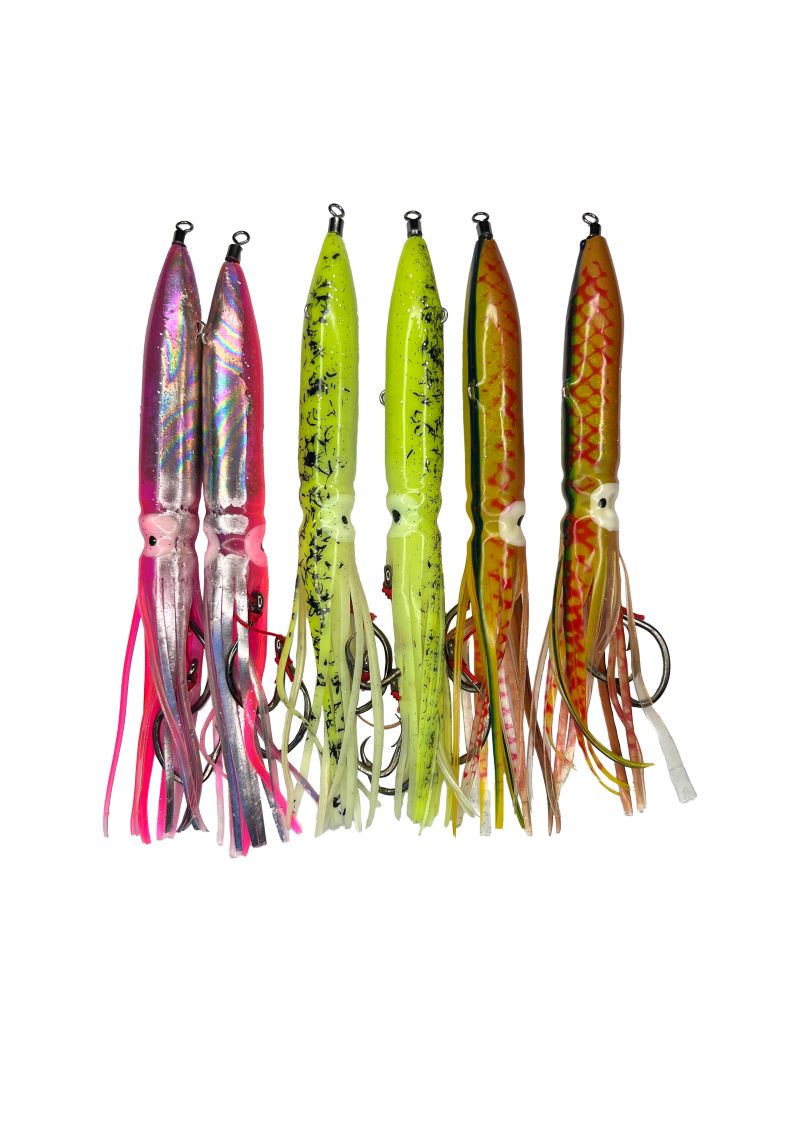 Load image into Gallery viewer, Ranger Skirt- 8 Inch Rigged Jig/Skirt Orange
