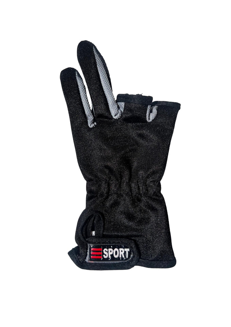 Load image into Gallery viewer, Sport- Quality Jigging Gloves Black
