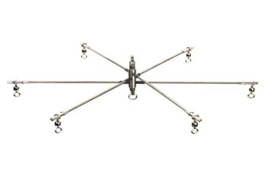 12" Dredge Bar. 7 drop. Stainless Steel