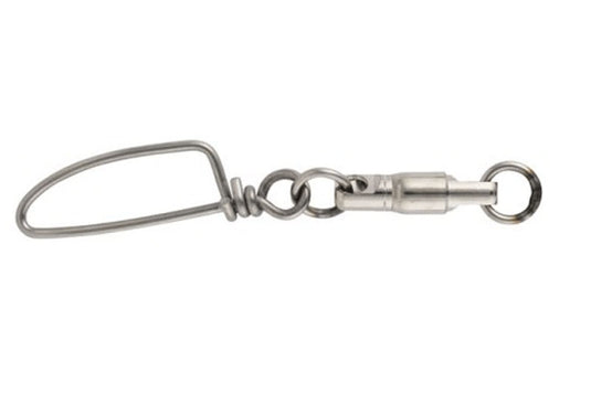 #6 Black Pete Japsnaps. Pkt 2 Tournament ball bearing swivels