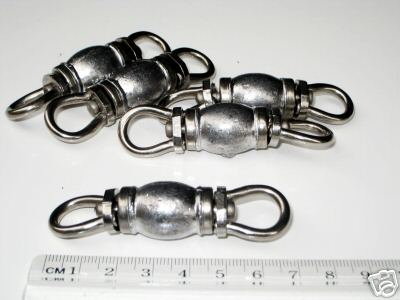 5 x 60gram Leaded Swivels. For Leadlines!