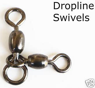 3 Way Crane Swivels 4/0-3/0 x 100 Excellent for droplines