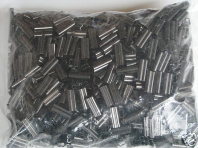 1.6mm Copper Double Crimps, Bag of 1000. QUALITY