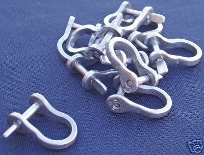 Fishing Shackles. 5 Pack