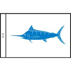Henderson Marine Flags Blue Marlin