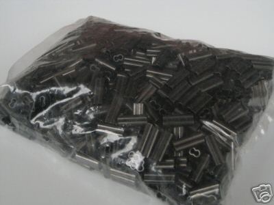 1.9mm Copper Double Crimps, Bag of 1000. QUALITY