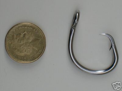 10/0 Stainless Circle Hooks 50 Pack