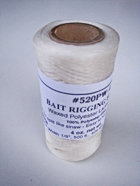 Bait Rigging Floss 50lb. Rig baits for trolling or deep dropping
