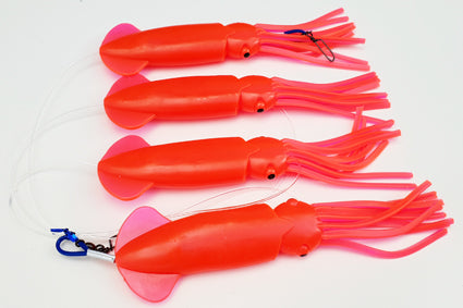 Pink Squid Daisy Chain. 4 x 9