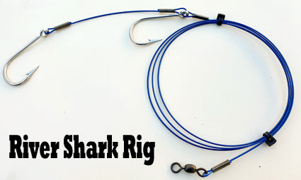 River Shark Rig. Twin 6/0. 98kg. Bull Sharks, Whalers, Hammers.