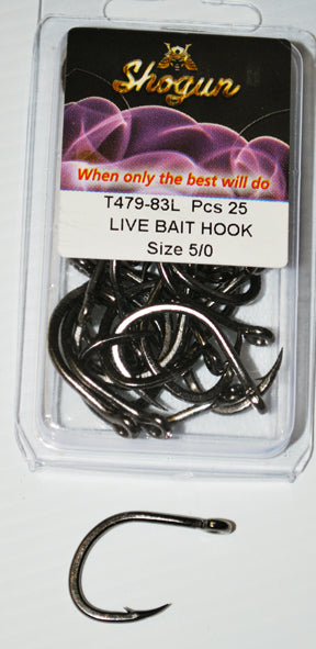 Shogun 5/0 Live Bait Hook