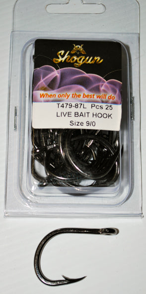 Shogun 9/0 Live Bait Hook