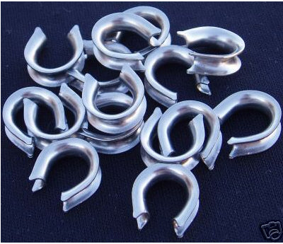 Thimbles - Game Fishing Thimbles. 20pcs