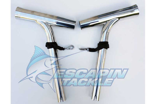 Rod Riggers / Outriggers. Stainless. Set of 2